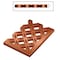 Rhino Mats Drain-X Diamond Drainage Mat, Rubber, Drainage Holes, 3 ft W x 3 ft L, Terra Cotta DX-3636R - alternate 2